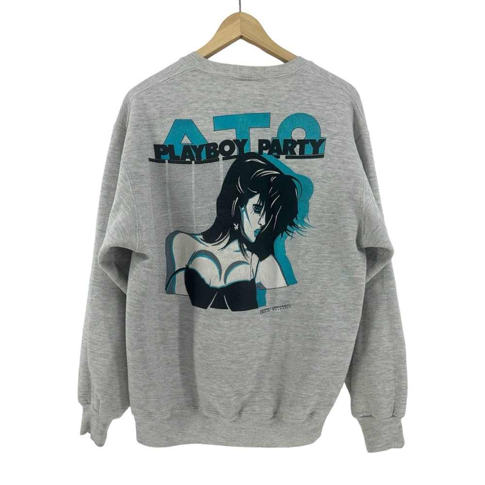 VINTAGE 1988 Playboy Party Sweatshirt - Picture 1 of 16